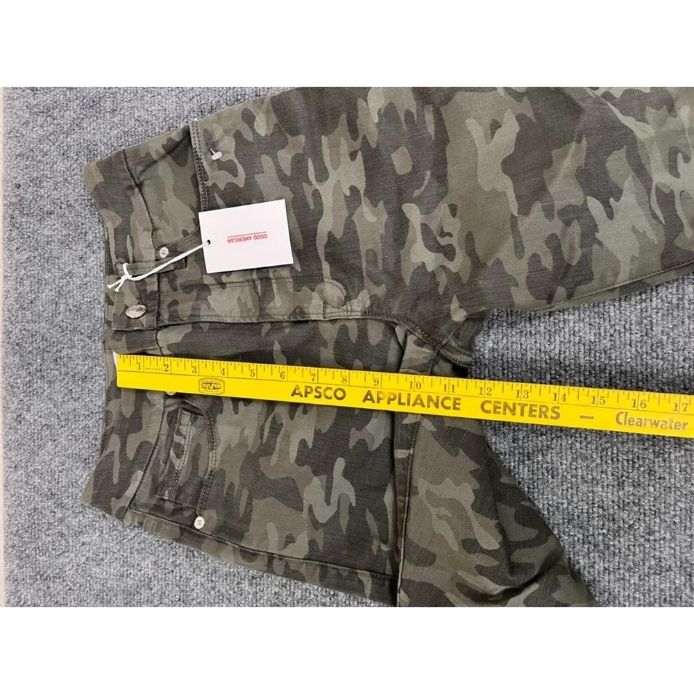 Good American Camouflage Print Good waist Skinny Pants Size 6/28 NWT - Picture 7 of 9